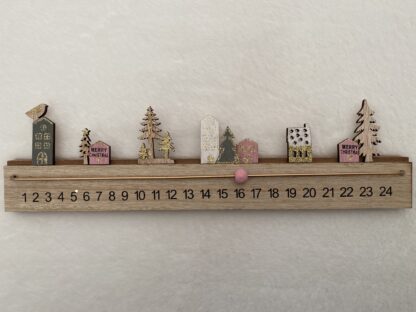 CALENDARIO DELL'AVVENTO IN LEGNO
