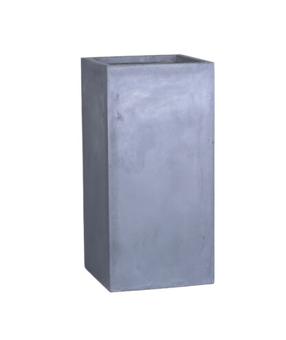 SET 4 FIORIERE PARALLELEPIPEDO GRIGIO - immagine 2