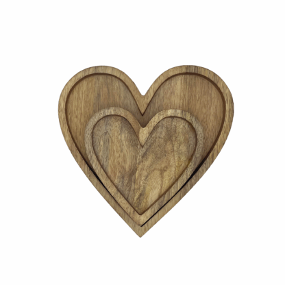 SET 2 VASSOI CUORE - immagine 4