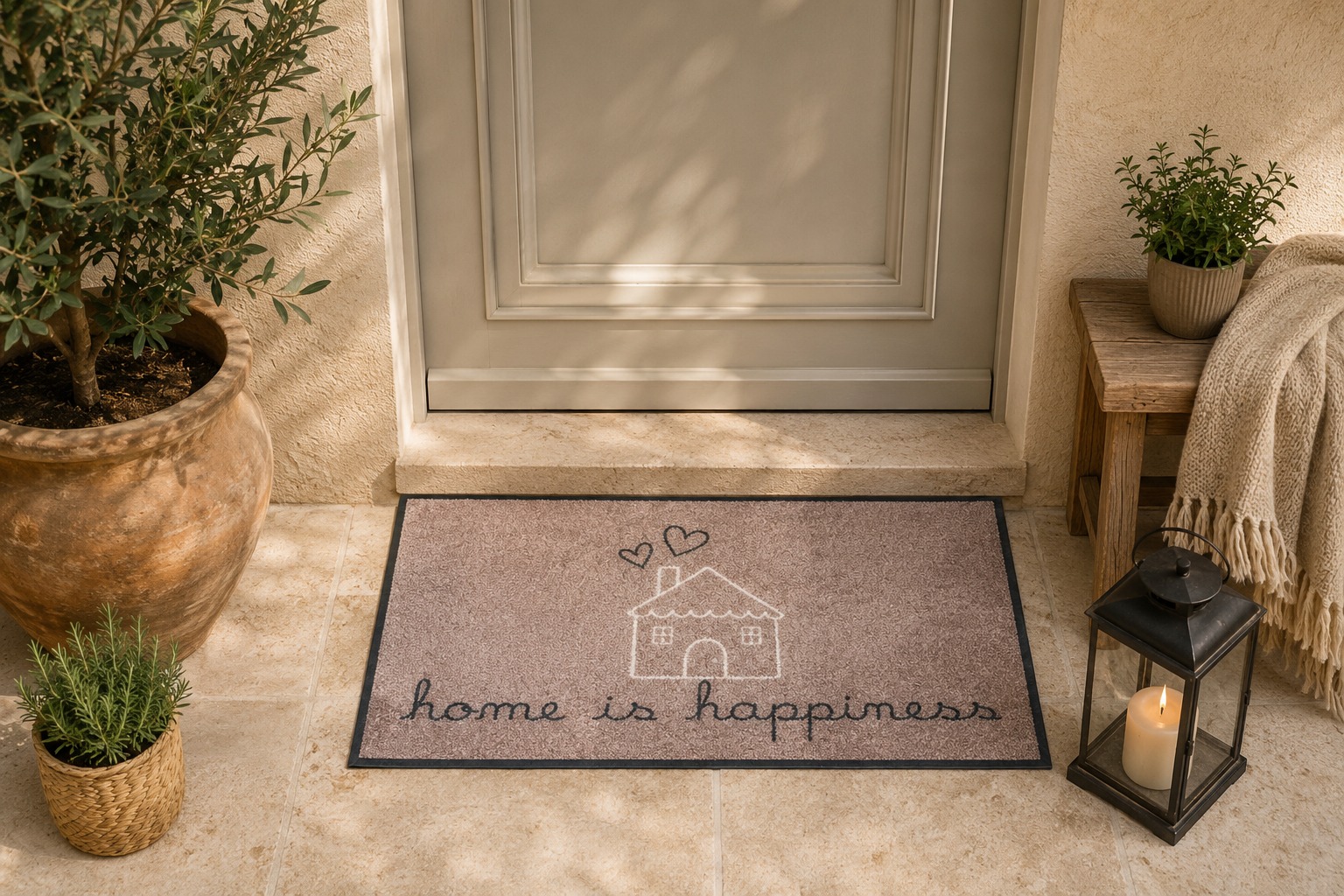 TAPPETO IN-OUT HOME IS HAPPINESS