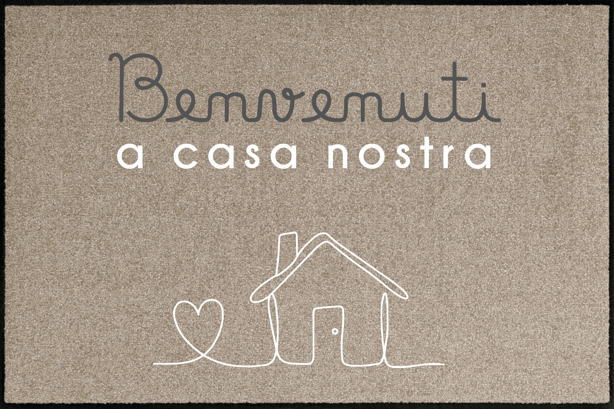 TAPPETO IN-OUT BENVENUTI - immagine 2