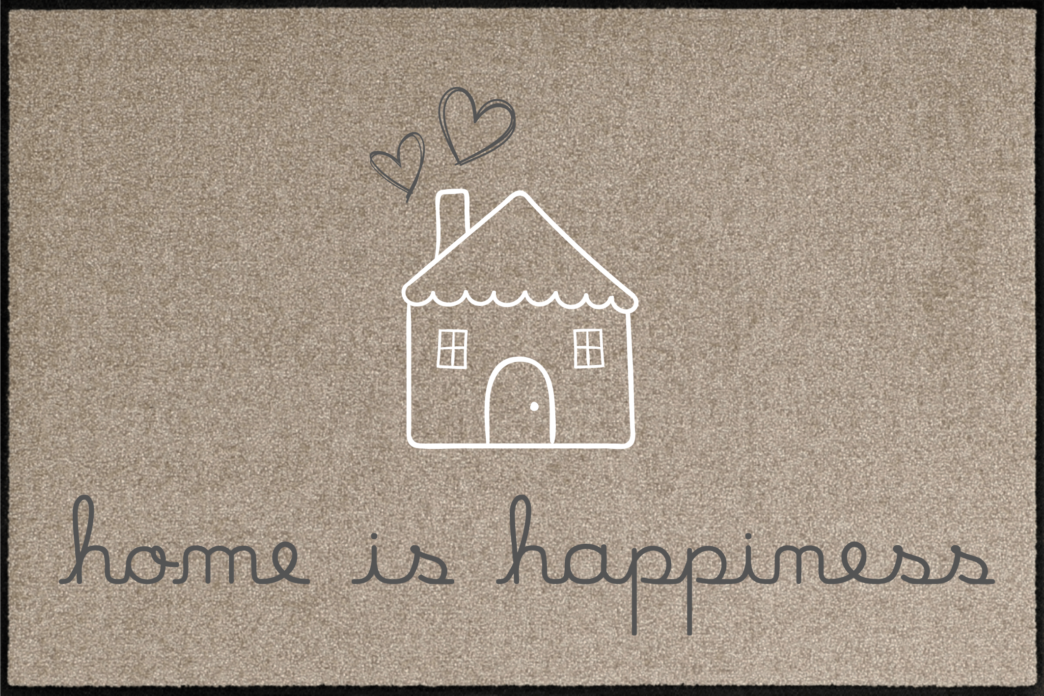 TAPPETO IN-OUT HOME IS HAPPINESS - immagine 2